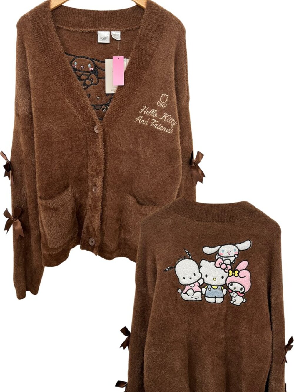 Sanrio Hello Kitty Women’s Cardigan XL NWT